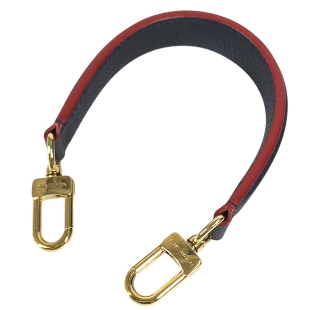 LOUIS VUITTON Louis Vuitton Unknown Hand Strap Leather Men's Women's Navy